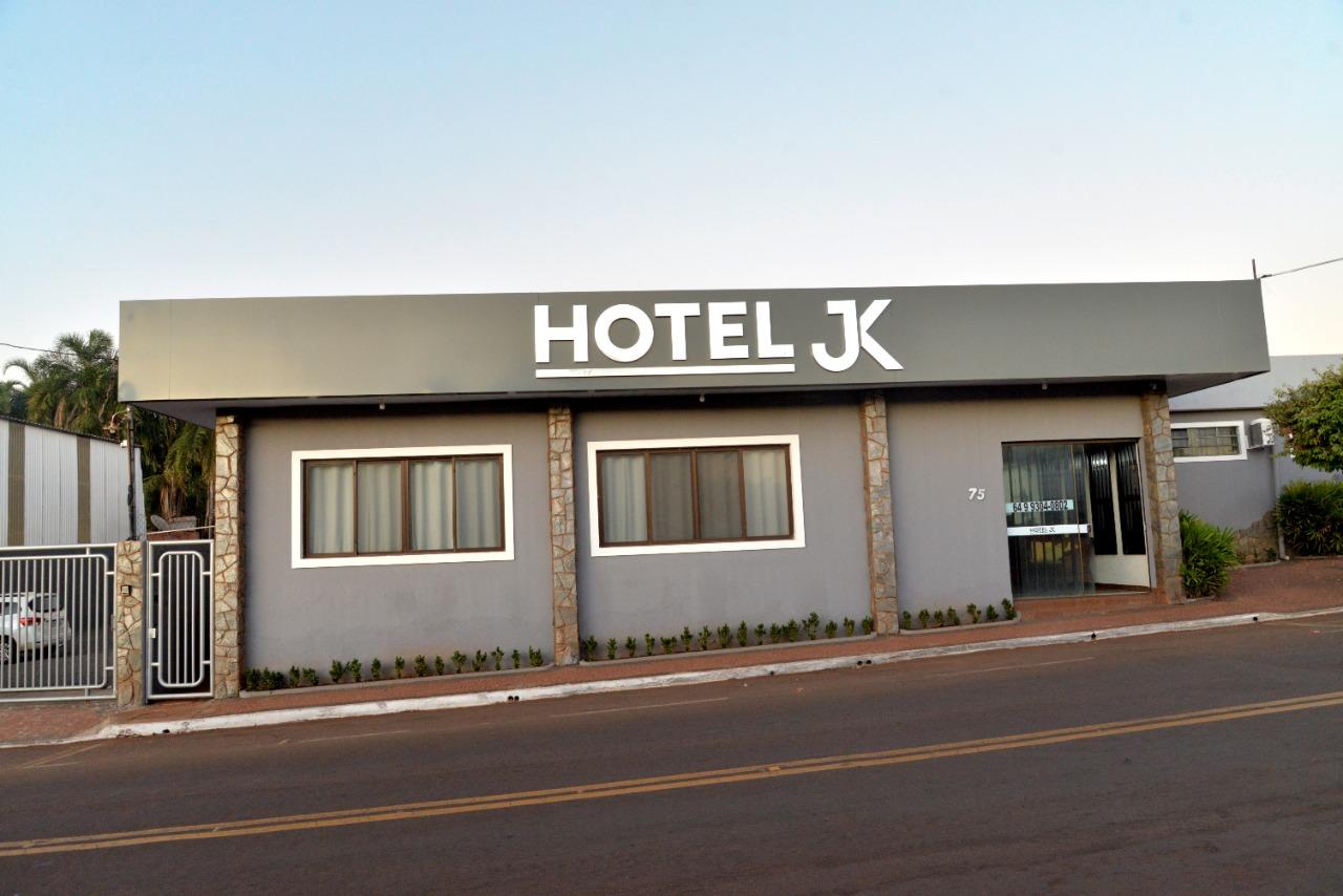 Fachada do Hotel JK em Jataí